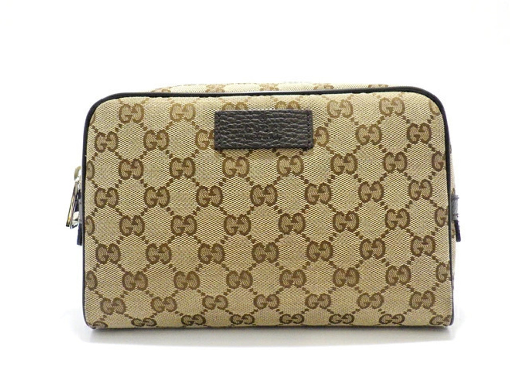 Gucci Bag Waist Crossbody Bum GG Canvas Calfskin